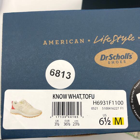 Dr. Scholl's Women's Know What Lightweight Tofu Oxford White Lace up 6.5 M New - Picture 6 of 6